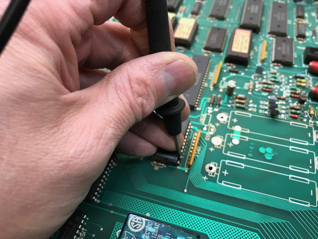 Williams System 9 display troubleshooting